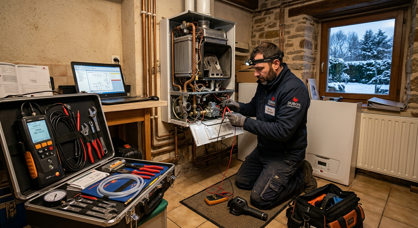 Dépannage urgence panne de chauffage chaudière à Montreuil